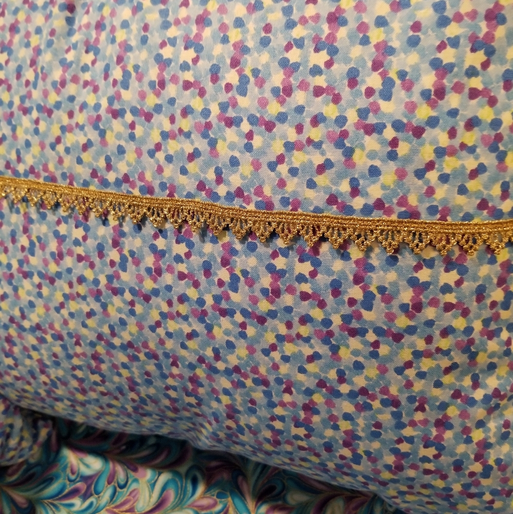 Colorful Handmade Bed Throw Set - Picture 4 of 6